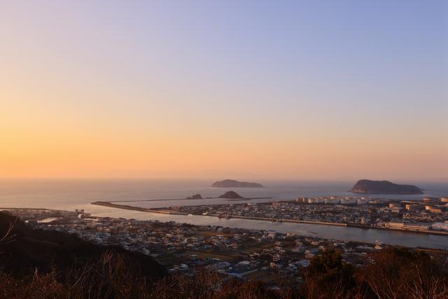 みかん海道からの眺望