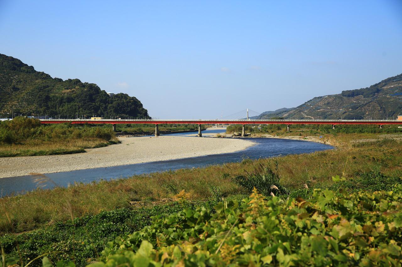 有田川の風景